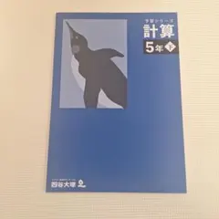 予習シリーズ 計算 5年 下