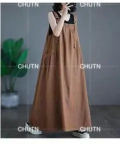 お値下げ中)ジャンパースカート レディースサロペットスカート