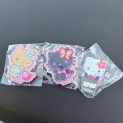 ハローキティ ガチャガチャ アクリルキーホルダー 3個セット