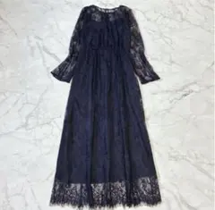 美品✨anysis lily calin 結婚式 パーティ ロングワンピース M - メルカリ
