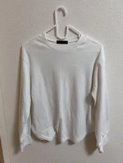 Lovetoxic ホワイト 長袖Tシャツ Mサイズ