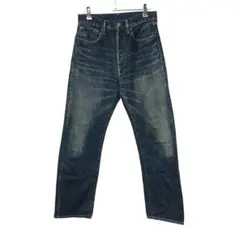 DENIME Lot 666 ストレートデニム W30 ヒゲ ハチノス - メルカリ