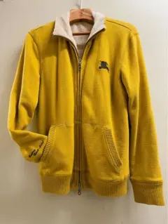 【美品】burberryバーバリーブラックレーベル　ブルゾン裏ファー