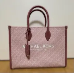 MICHAEL KORS トートバッグ　ショルダーバッグ　ピンクのサムネイル