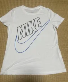 NIKE ビッグロゴ Tシャツ ホワイト Lサイズ レディース 半袖 カジュアル