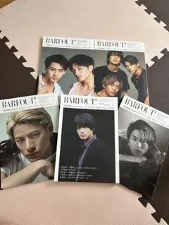 値下SALE！BARFOUT! 平野紫耀5冊雑誌セット