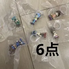 デジモンアドベンチャー めじるしアクセサリー2　ガチャガチャ 6点A