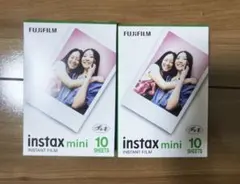 FUJIFILM instax mini チェキフィルム 20枚