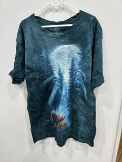 THE MOUNTAIN ザマウンテン 熊 クマ 大自然 アニマル Tシャツ Lのサムネイル