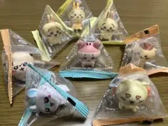 ちいかわインテリアミニフィギュア　モモンガ・くりまんじゅう・シーサー・カニちゃん