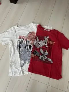 ポケモン Tシャツ ゲノセクト ミュウツー 2枚セット130cmユニクロ