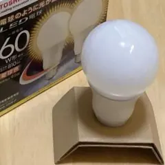 TOSHIBA LED電球 60W相当 １個・パルックボールプレミア１個