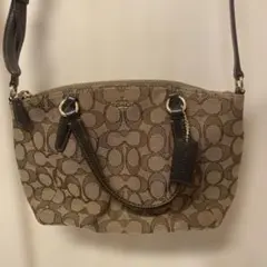COACH ショルダーバッグ ベージュ