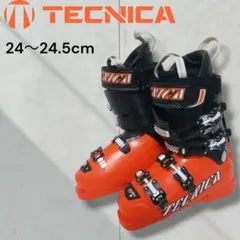 TECNICA スキー用ブーツ ブラック/オレンジ9.5110 - メルカリ
