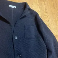 【美品】エトネetonneウールテーラードカーディガンL