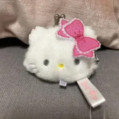 サンリオ　ミルキーボア　フェイスがま口ポーチ　チャーミーキティ