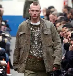 06aw JUNYA WATANABE MAN ミリタリー カーキジャケットSSのサムネイル