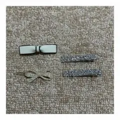 ヘアピン バレッタ 4点セット