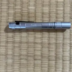 Floox LU-001 LED ペンライト 懐中電灯 シルバー 動作確認済みのサムネイル