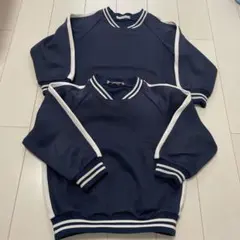 ジャクエツ　JAKUETSU 長袖体操服 ネイビー サイズ100 2枚セット