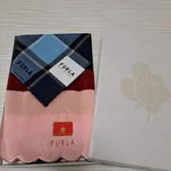 お値下げ✨FURLA ハンカチセット チェック柄✨