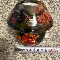 드림라이트 과일 패턴 캔들 홀더 약 10cm