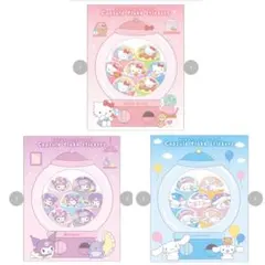 ケ*ゲ様 サンリオ カプセルフレークステッカーズ ハローキティ クロミ シナモロ