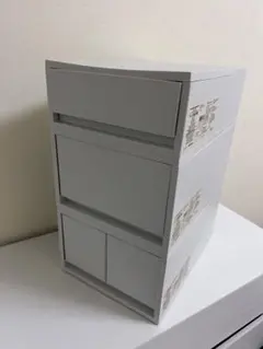 無印良品 ポリプロピレン ケース 浅型深型3点セット 新品　未使用