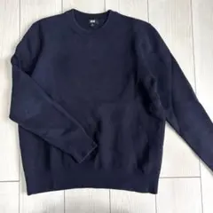 ネイビー ニット