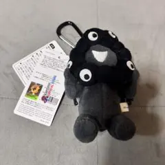 2025大阪関西万博 黒ミャクミャク カラビナ お座り