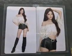 LE SSERAFIM　ウンチェ　フォトカード　ポップアップ