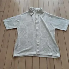 GU　半袖　カーディガン　Sサイズ