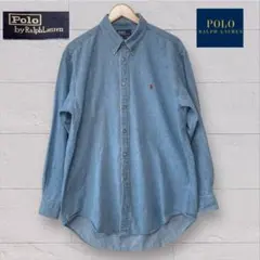 POLO RALPH LAUREN　タンガリーシャツ　デニムシャツ　L cheap-tock_10005162