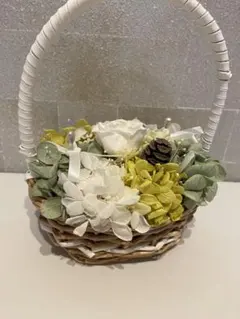 ウェディング リングピロー バスケット型