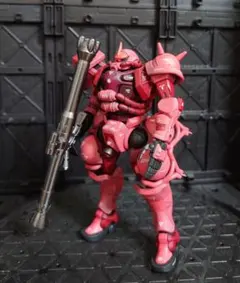 HGシャアザク　ジークアクス版シャアザク全塗装完成品！