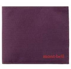 新品 mont-bell シンプルフラットワレット パープルのサムネイル