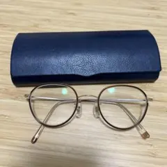 ☆武田メガネ☆遠近両用mamuse M-8015ラウンドメガネ ブラウン