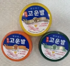 고운발 フットクリーム 3種セットのサムネイル