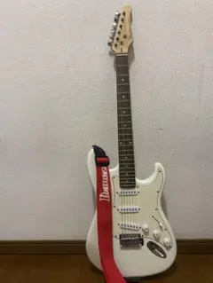 Mavis エレキギター ホワイト ギターケース付き Mavis メイビス エレキギター ストラトキャスター ブラック