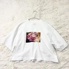 ロサンゼルスアパレル ハートケーキプリントTシャツ