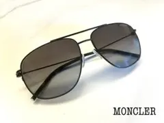 【お値下げ交渉可】MONCLER サングラス ティアドロップ型　ブラックのサムネイル