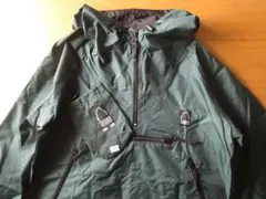 【未使用】シェラデザイン推定'90s台湾製ナイロンアノラックM収納袋付き