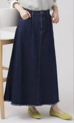 デニム ロングスカート