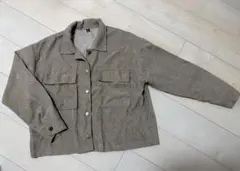 コーデュロイシャツ