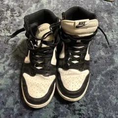 Nike Dunk ハイカットスニーカー ブラック/ホワイト