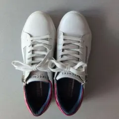 SKECHERS ホワイト/レッド スニーカー
