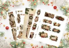 クリスマスコラージュシートセット