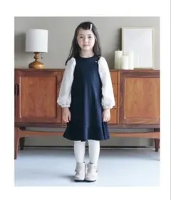 【新品未使用】アプレレクール キッズ フォーマル対応ワンピース ブラック 110