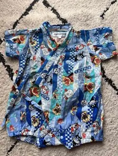 ANPANMAN 甚平 サイズ80 青