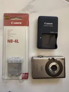 『動作確認済』『バッテリー/充電器付き』Canon デジカメIXY デジタル55 新品バッテリー付き Canon IXY DIGITAL 55 コンデジ - メルカリ